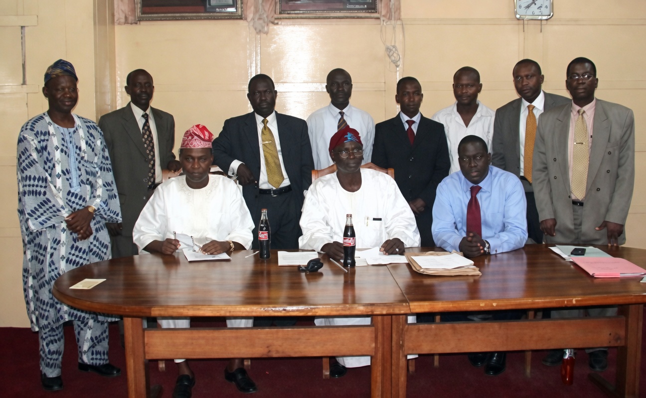 Formal meeting — Nigerian actuaries and university leadership convened by 3E Foundation